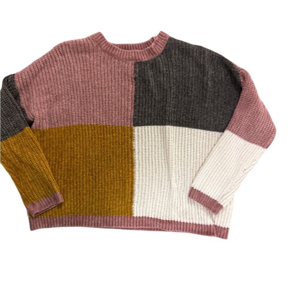 Absolutely Famous Sweater Color Block - Picture 2 of 7